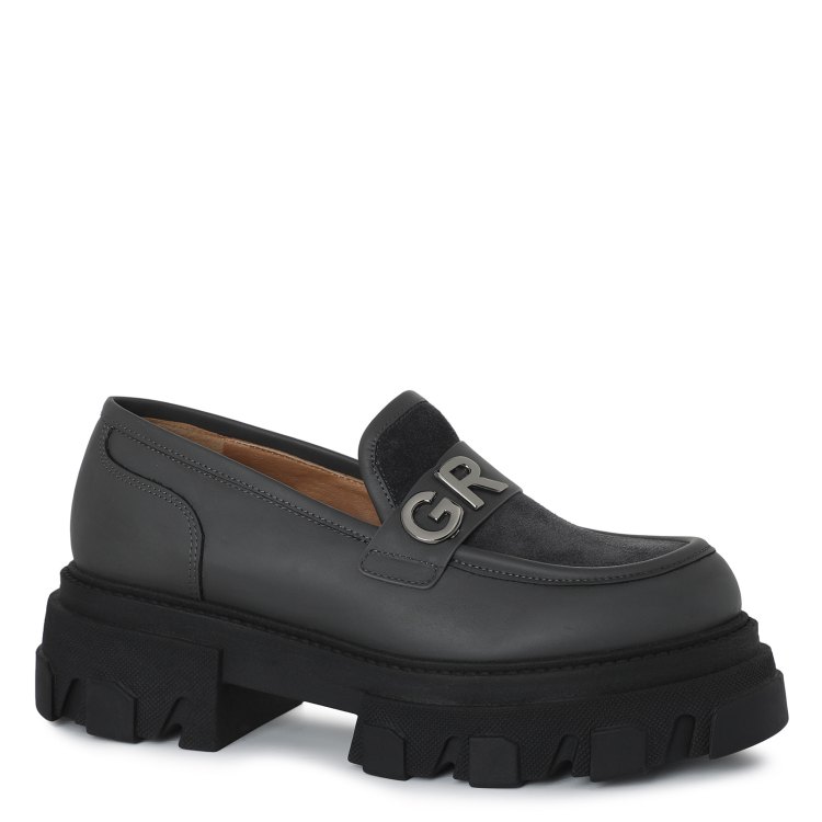 

Лоферы женские GIANNI RENZI GR444P серые 41 EU, GR444P