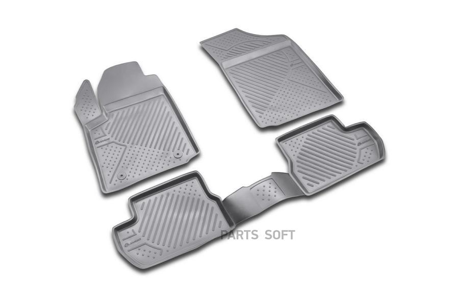 

Коврики в салон CITROEN C2 2003-9/2008, 09/2008->, 4 шт. (полиуретан)