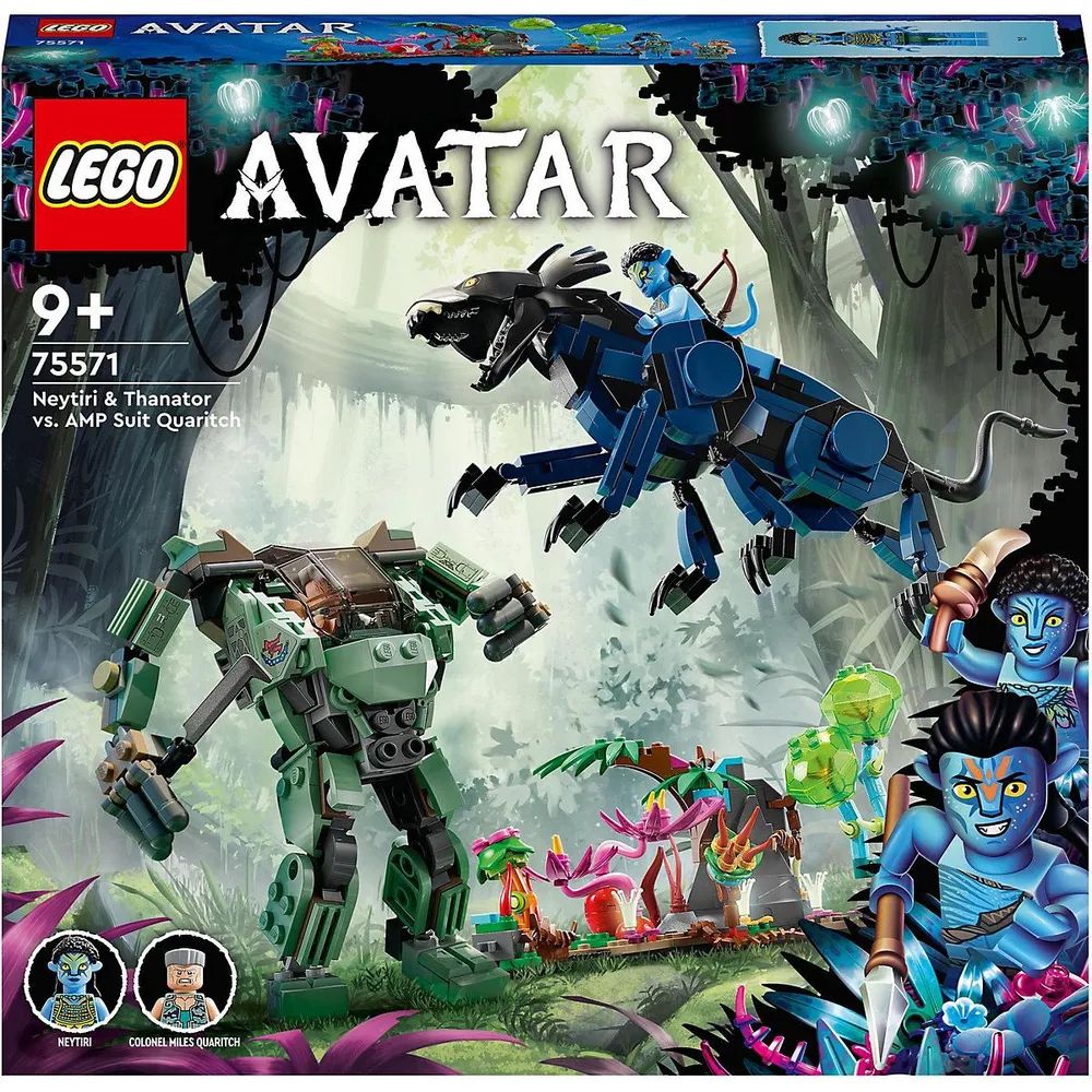 

Конструктор LEGO Avatar Нейтири и танатор против Куорича в МРА 75571