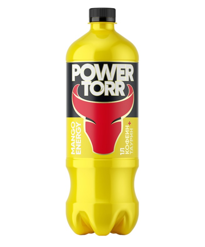 Энергетический напиток Power Torr Ultra Mango Пауэр Торр, 1 л х 6 шт