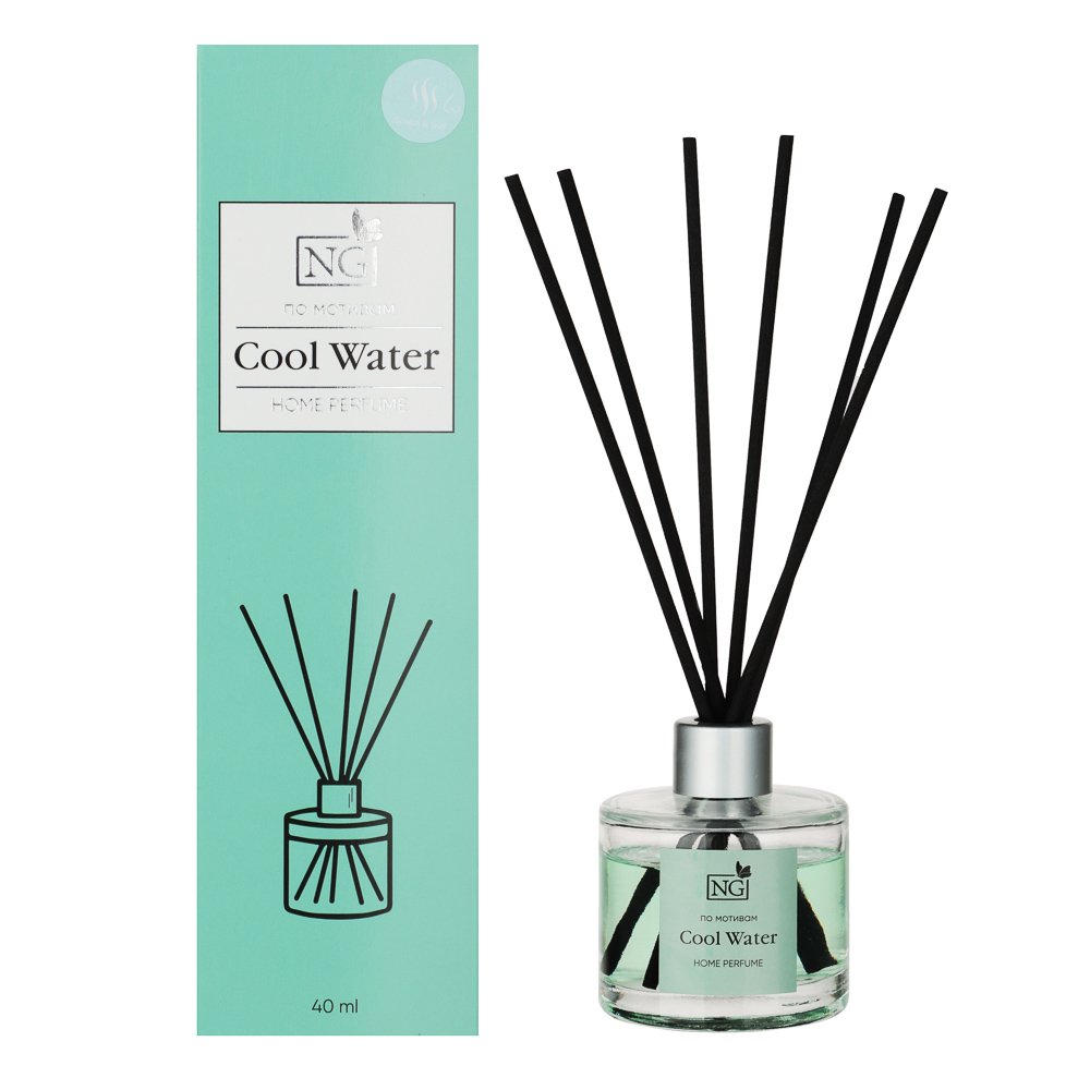 

NEW GALAXY Диффузор Home Perfume, Cool water, 40мл, 778015