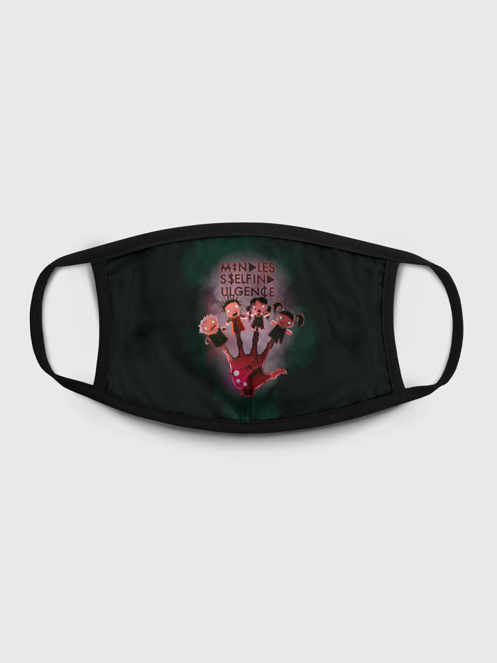 

Многоразовая маска унисекс Burnettie Mindless Self Indulgence, Разноцветный, Mindless Self Indulgence