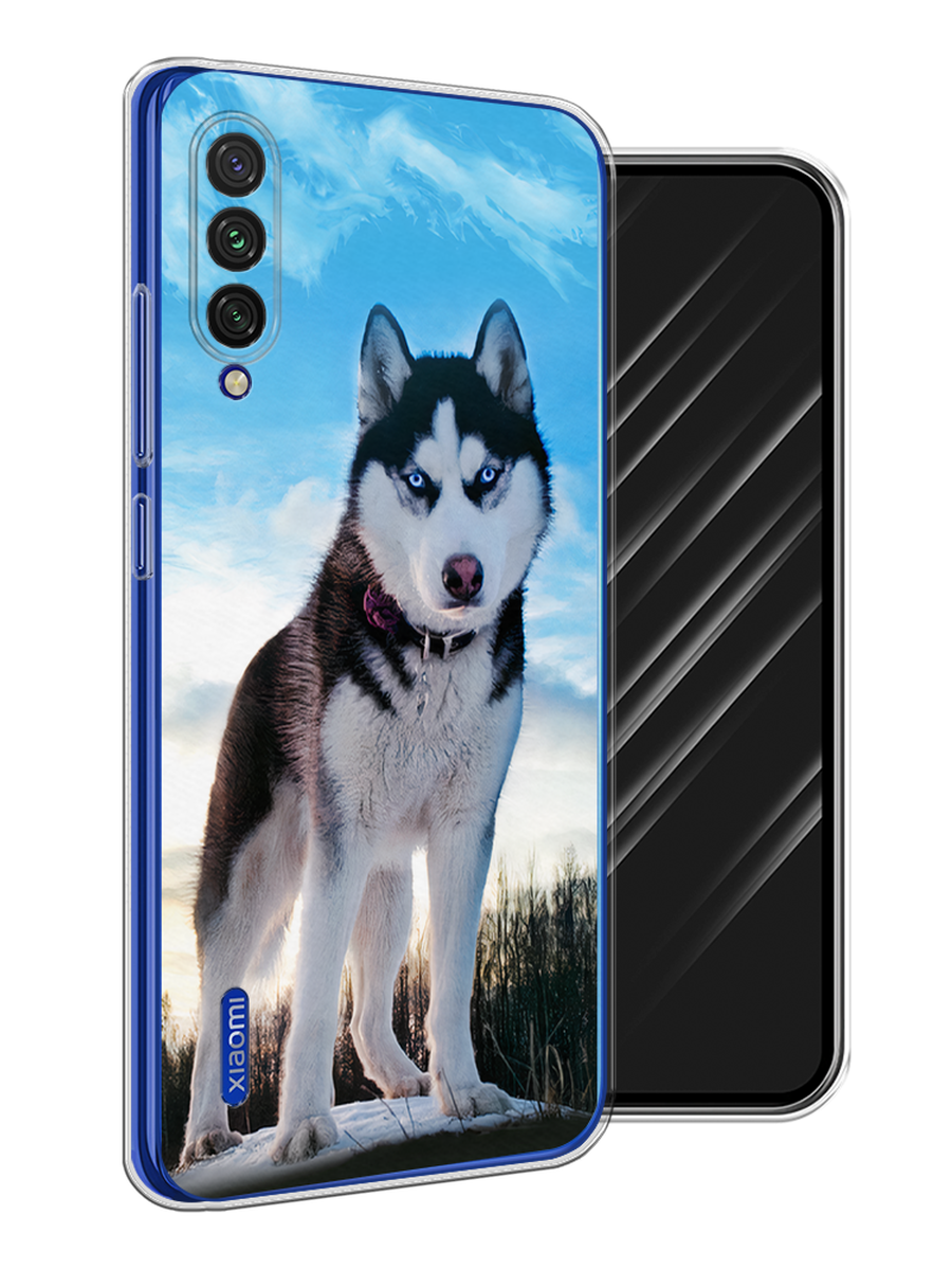 

Чехол Awog на Xiaomi Mi CC9E "Хаски 3", Разноцветный, 35950-2