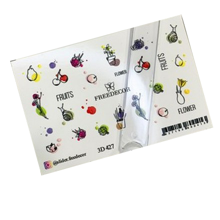

Набор, Freedecor, 3D-слайдер №427, 3 шт., Разноцветный