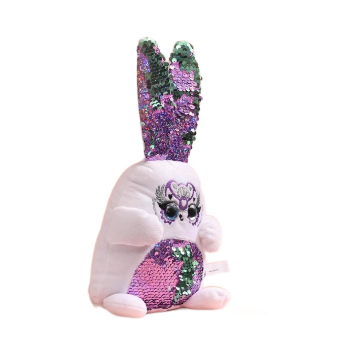 

Milo toys с пайетками, Зайка, с пайетками, Зайка