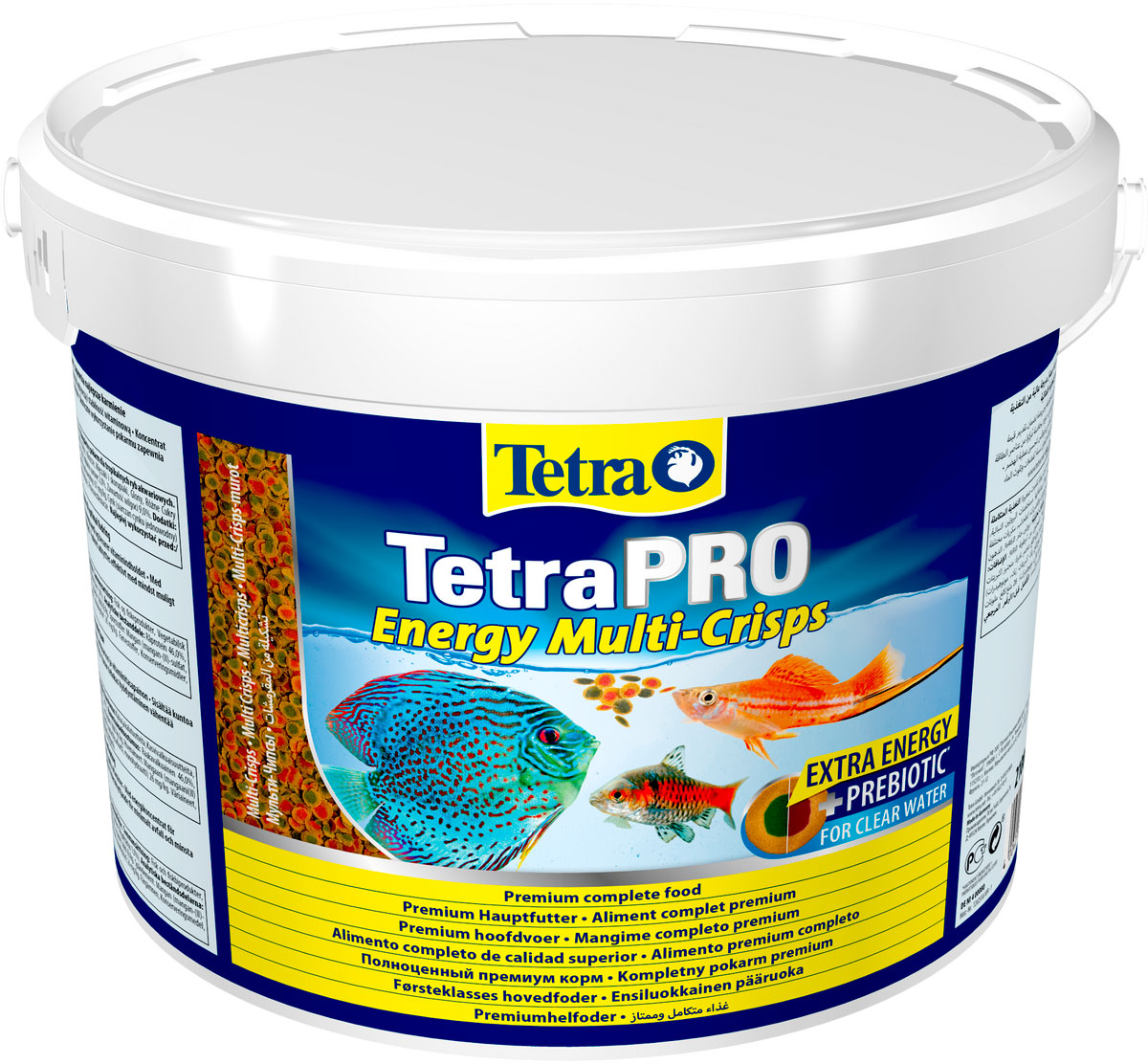 Корм для аквариумных рыб Tetra Pro Energy чипсы для дополнительной энергии, 4 шт по 10 л