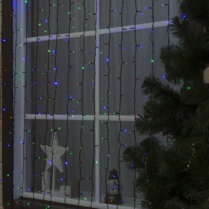 

Luazon Lighting Занавес, 2х6 м, 1440 LED, свечение мультиколор, 220 V