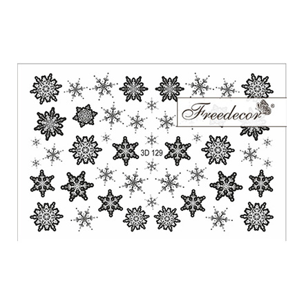 

Набор, Freedecor, 3D-слайдер №129b, 3 шт., Черный
