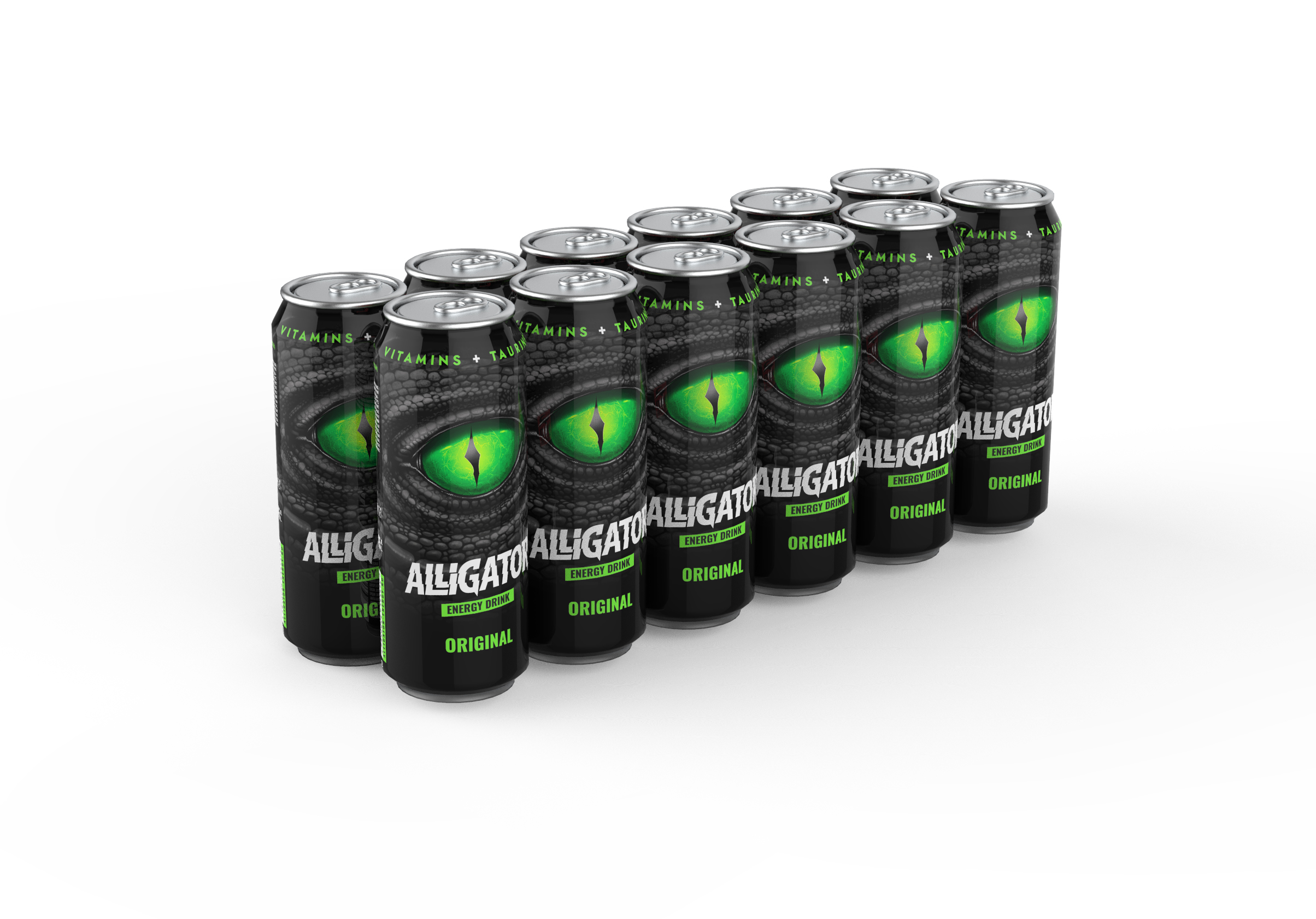 Энергетик Alligator (Ориджинал) напиток безалкогольный тонизирующий газированный 450 мл/12