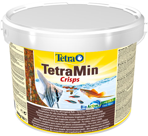 Корм для всех видов аквариумных рыб Tetra TetraMin Crisps чипсы, 2 шт по 10 л