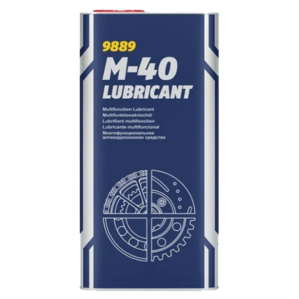 фото Смазка многоцелевая mannol 9889 multifunktion lubricant m-40, 5 литров.