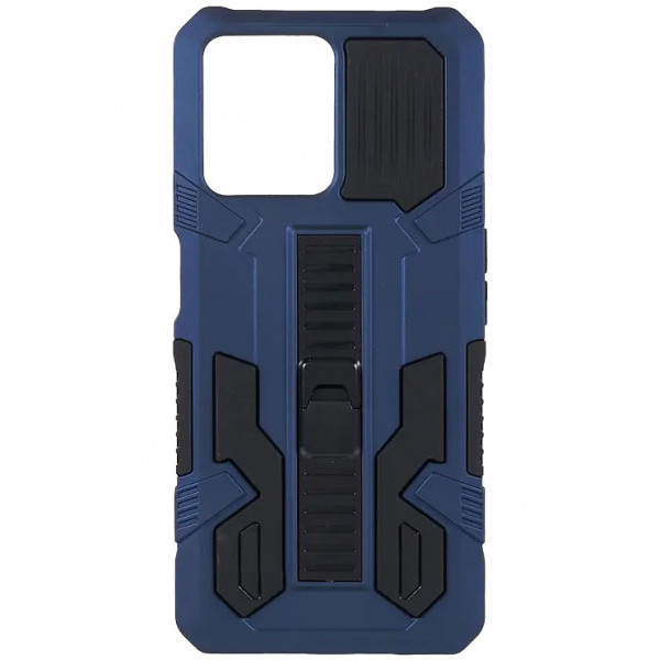 

Чехол-подставка RosCase Ironhide для Realme C35, Синий