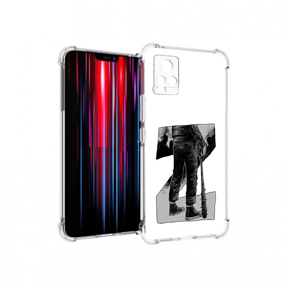

Чехол MyPads Tocco для Vivo V20 PRO воин черно белый (PT226964.386.265), Tocco