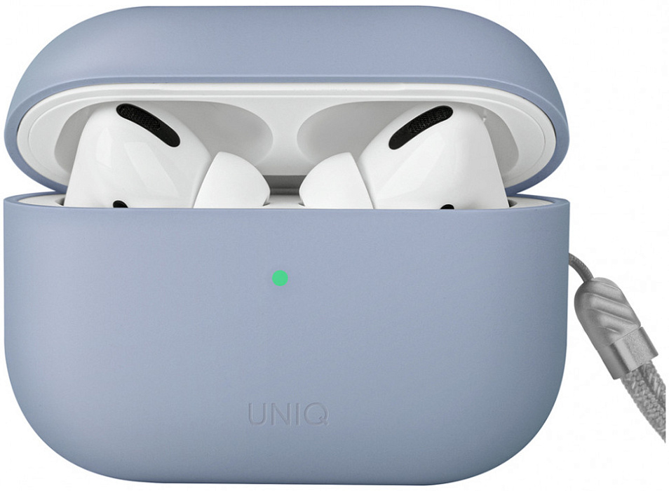 Чехол Uniq Lino AIRPODSPRO2-LINOABLU для Airpods Pro 2 Arctic Blue 1690₽