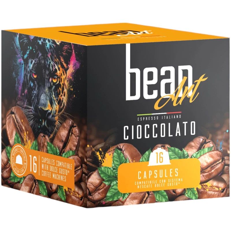 

Какао в капсулах Bean Art Cioccolato со вкусом шоколада 208 г