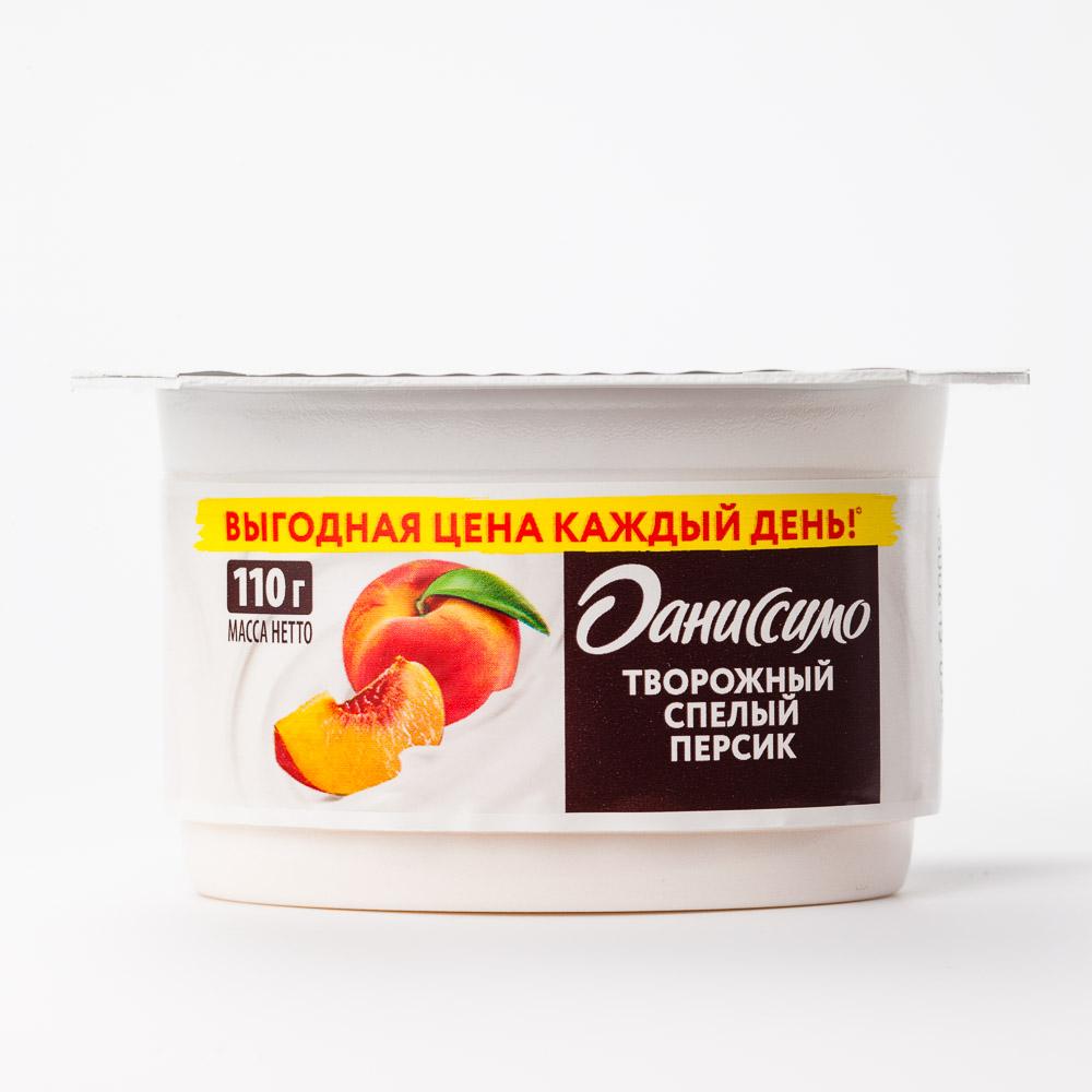 Продукт творожный Даниссимо с наполнителем спелый персик 5,6% 110 г