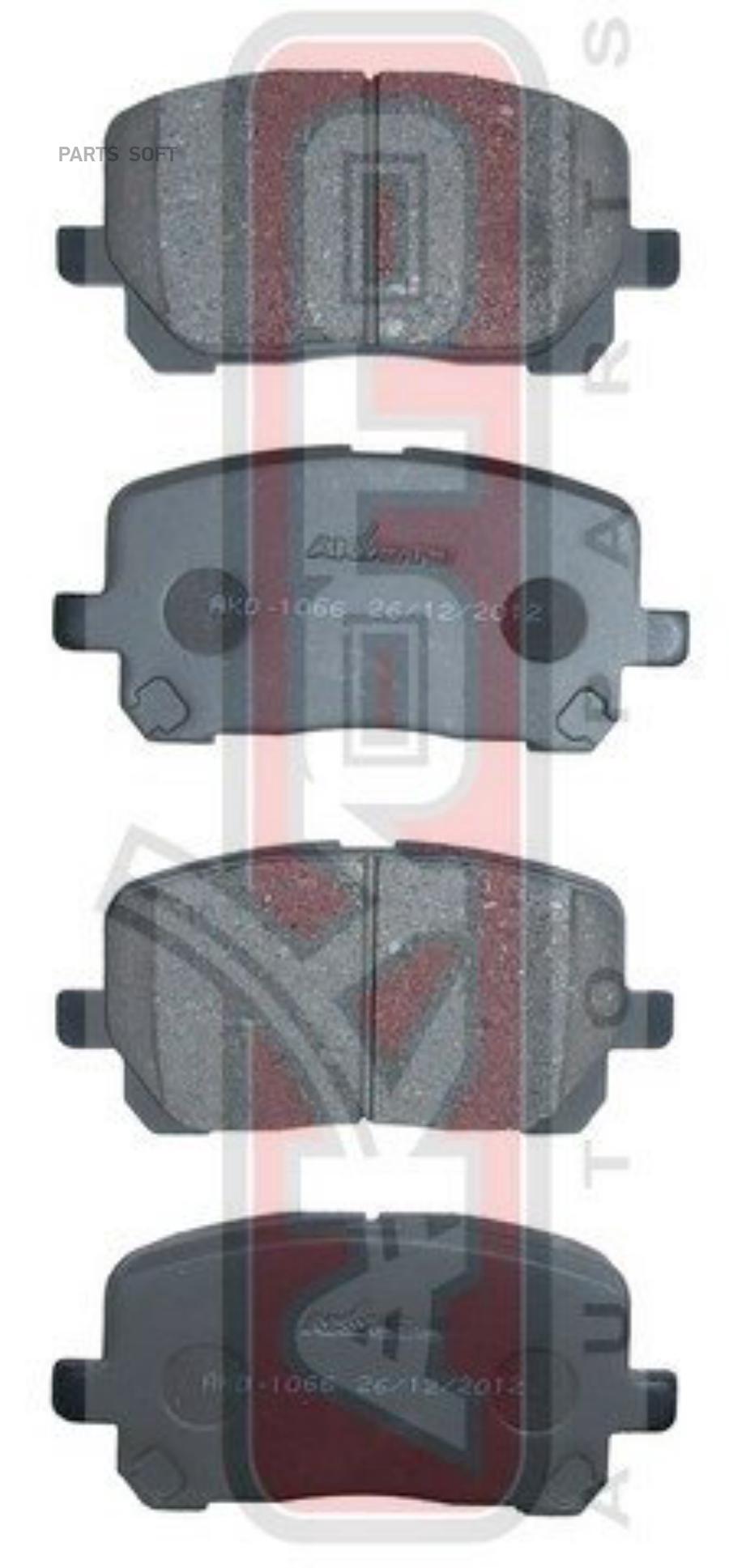 

Тормозные колодки Akyoto AKD1066