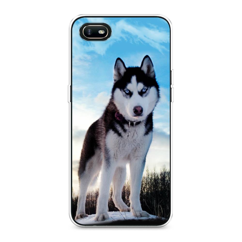 

Чехол Awog на Oppo A1k "Хаски 3", Разноцветный, 252150-2