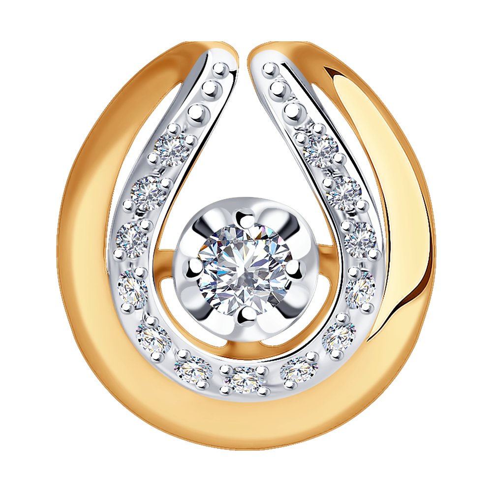

Кулон из красного золота с бриллиантом SOKOLOV Diamonds 1030592, 1030592