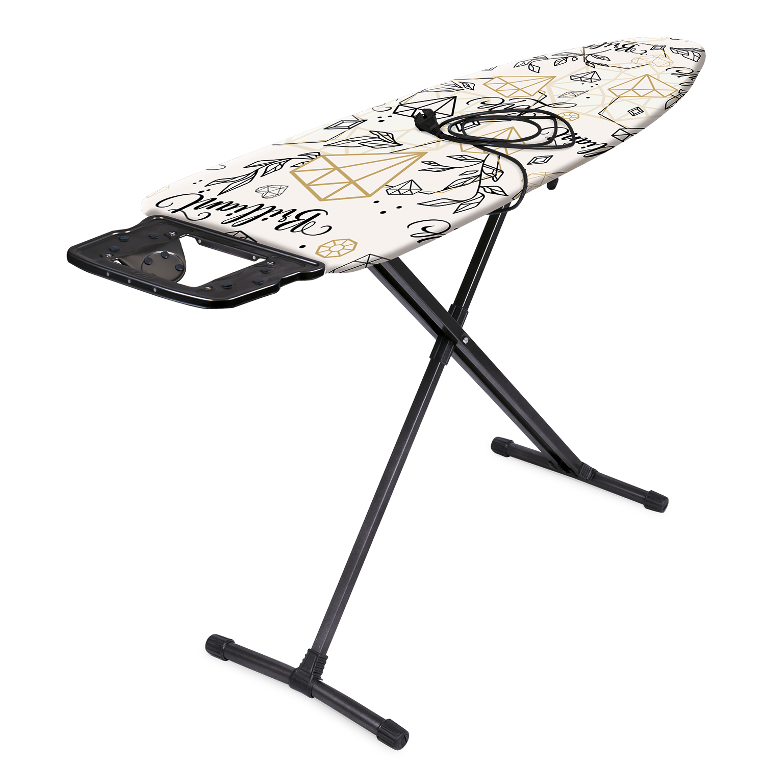 Гладильная доска НИКА Н10 моноблок (1220х400мм) удлинитель Ника Бриллиант