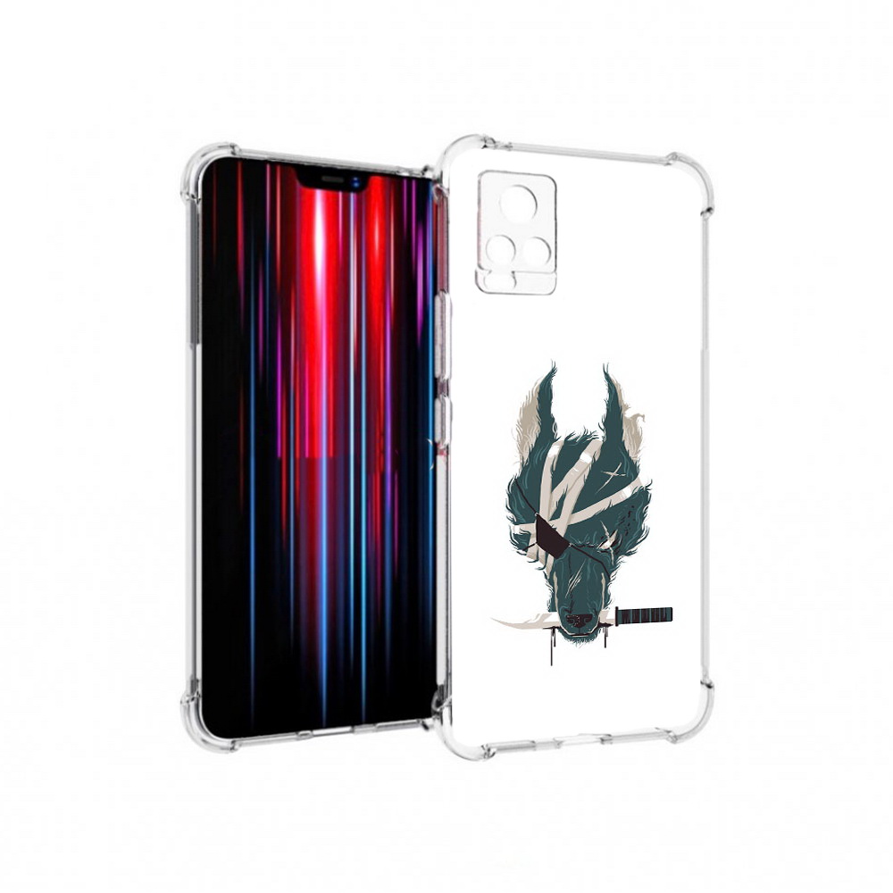 

Чехол MyPads Tocco для Vivo V20 PRO волк-разбойник (PT226964.386.271), Прозрачный, Tocco
