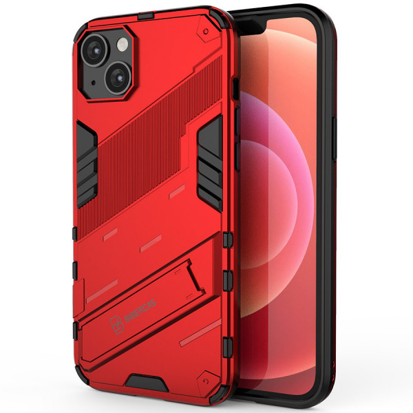 

Чехол-подставка RosCase Megatron для iPhone 14 Plus, Красный