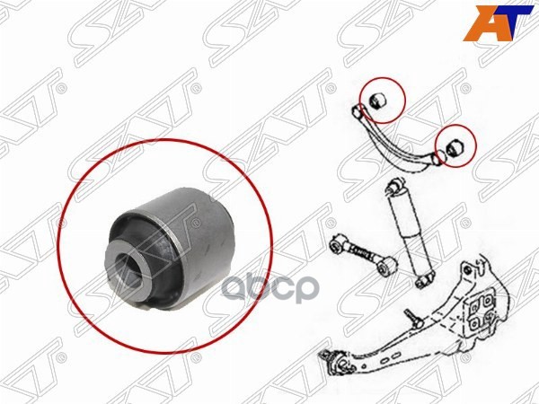 

Сайлентблок Заднего Верхнего Поперечного Рычага Mazda 6/Atenza 02-08 Sat арт. STGP9A28450