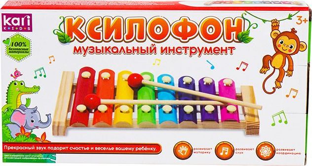 Ксилофон деревянный Kari Kids K6826