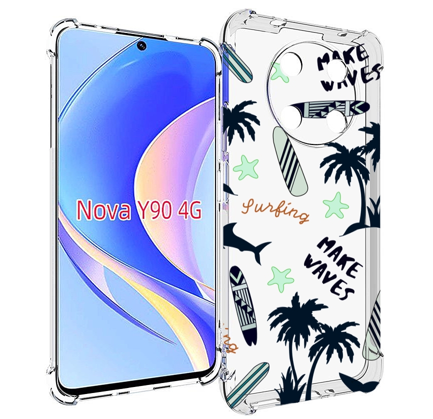 

Чехол MyPads пляжная-тематика для Huawei Nova Y90 (CTR-LX1) / Enjoy 50 Pro, Tocco