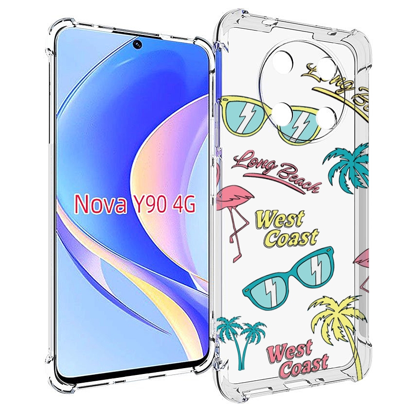 

Чехол MyPads пляжные-декорации для Huawei Nova Y90 (CTR-LX1) / Enjoy 50 Pro, Tocco
