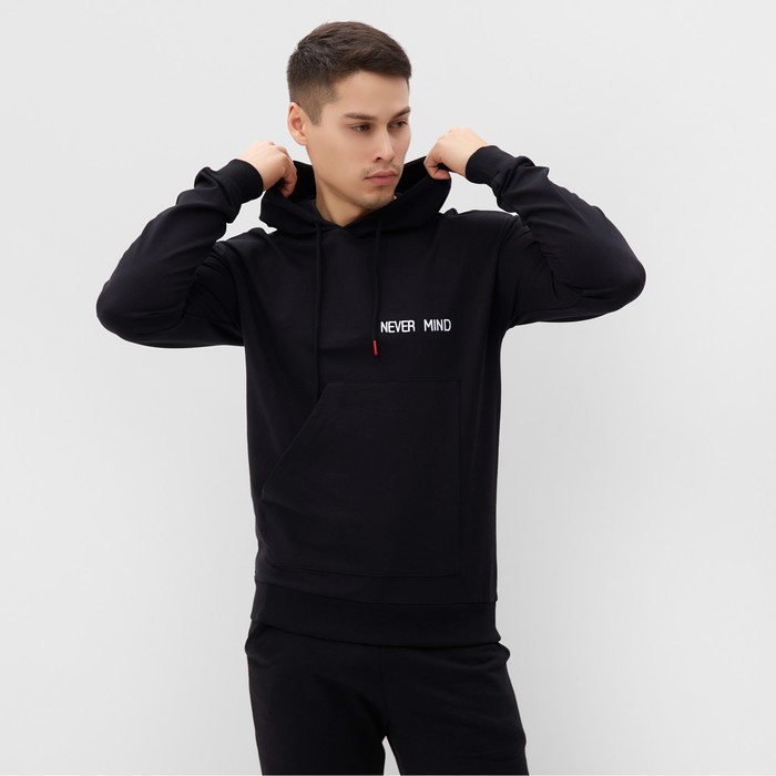 

Худи мужское NoBrand 9924842 черное 54 RU, Черный, 9924847