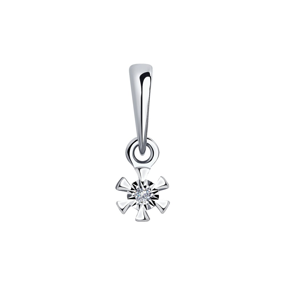 

Кулон из красного золота с бриллиантом SOKOLOV Diamonds 1030780, 1030780