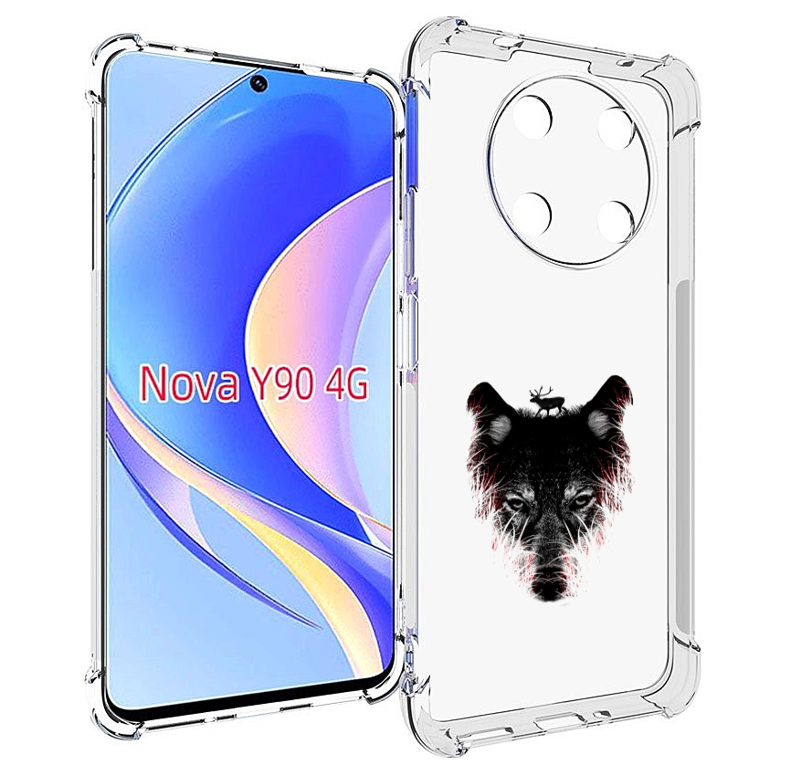 

Чехол MyPads волк в траве для Huawei Nova Y90 (CTR-LX1) / Enjoy 50 Pro, Tocco