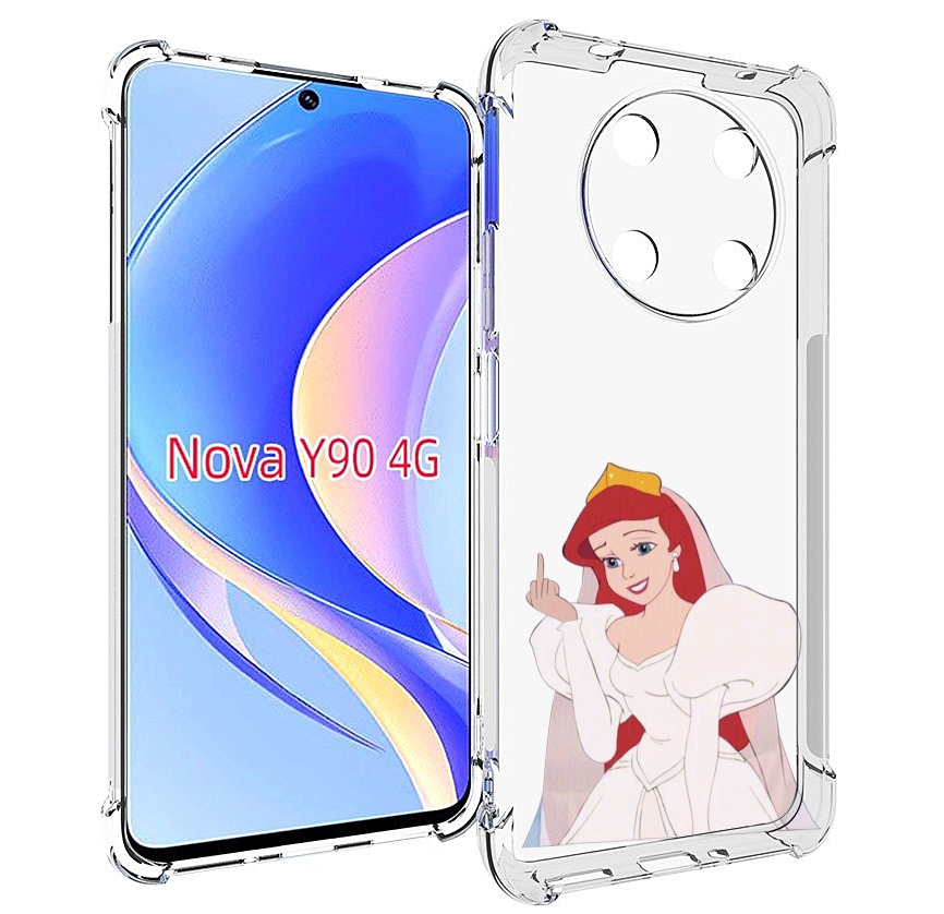 

Чехол MyPads принцесса-Русалочка-Ариель женский для Huawei Nova Y90 (CTR-LX1), Tocco