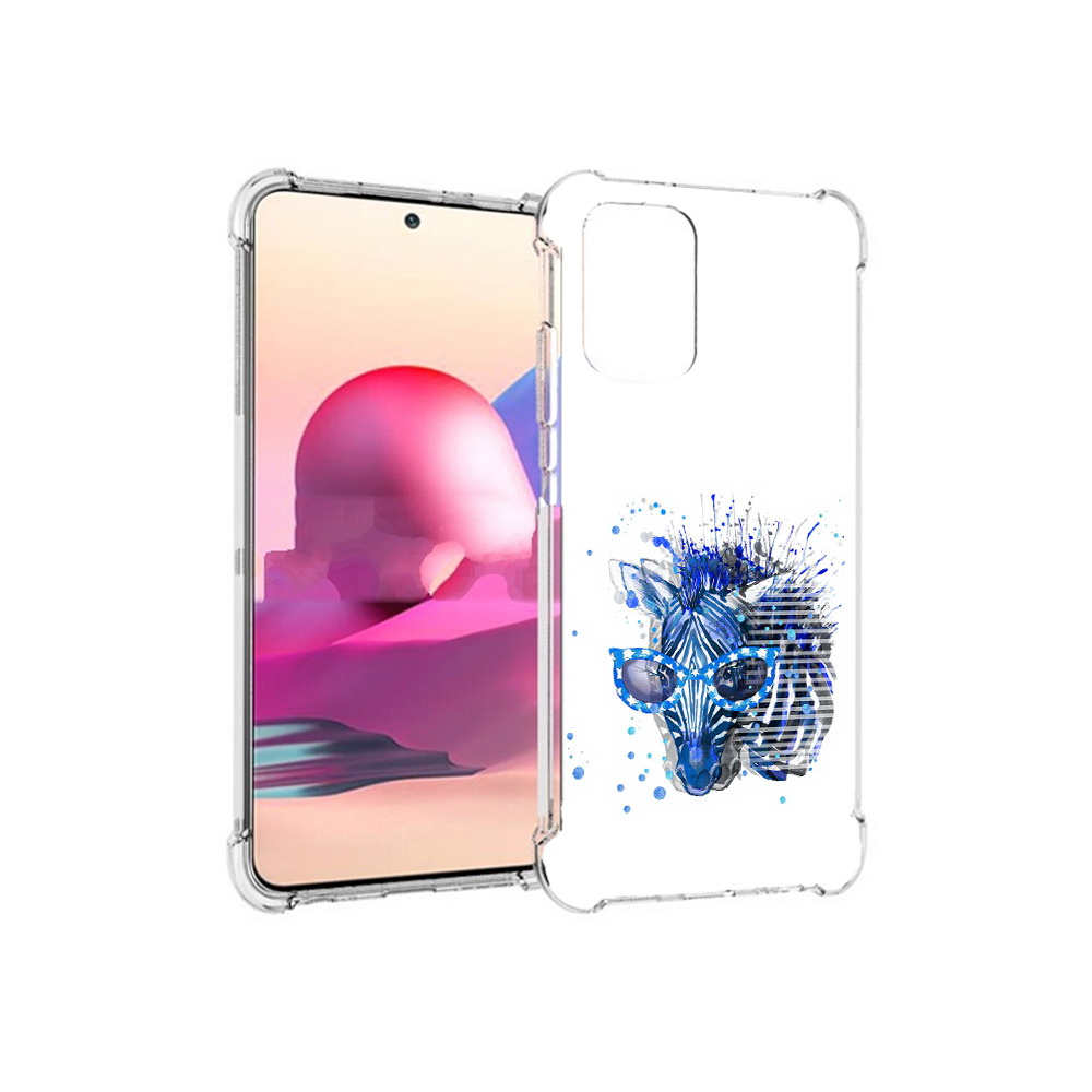 

Чехол MyPads Tocco для Xiaomi Redmi Note 10S расплывчатая зебра (PT158704.257.577), Прозрачный, Tocco