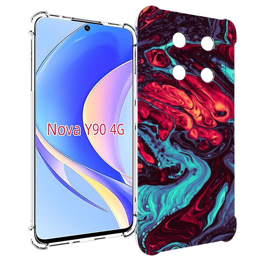 

Чехол MyPads разбавленная краска для Huawei Nova Y90 (CTR-LX1) / Enjoy 50 Pro, Tocco