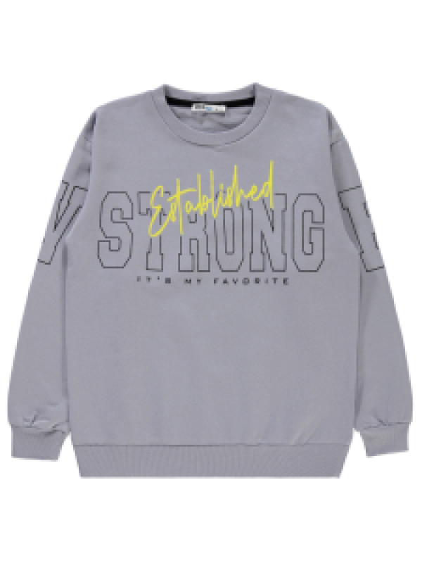 

Свитшот Civil 190763943K21-1, 12-13 лет, светло-серый (доставка из-за рубежа), 190763942K21