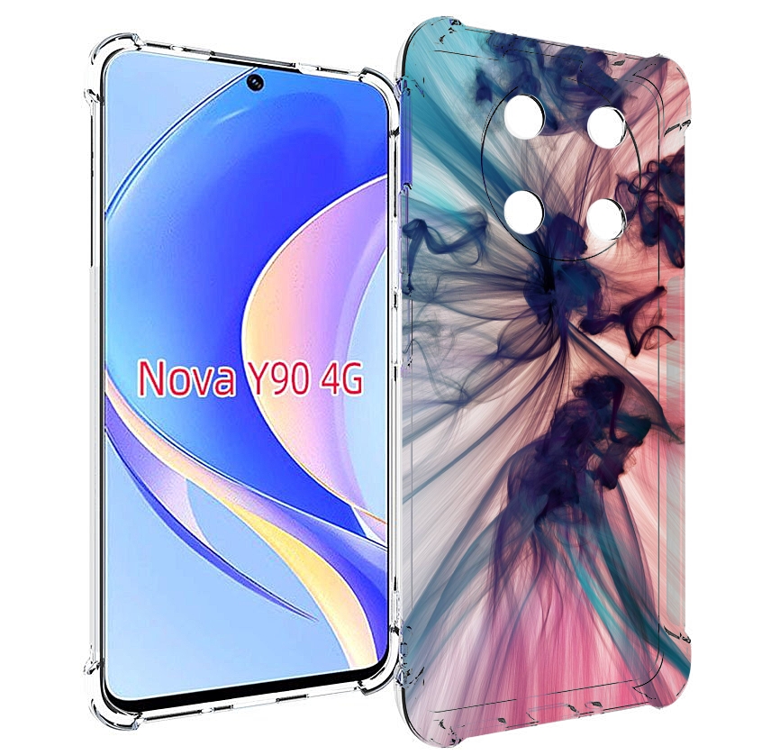 

Чехол MyPads разноцветный дым для Huawei Nova Y90 (CTR-LX1) / Enjoy 50 Pro, Tocco