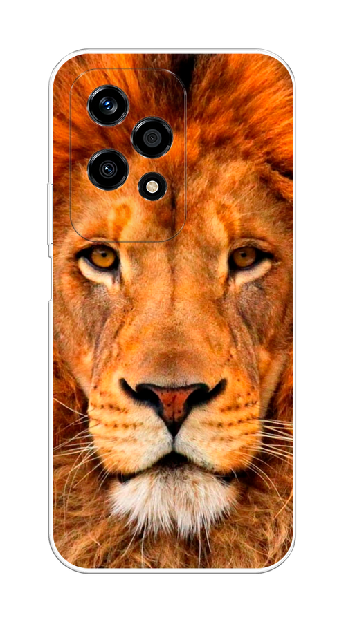 

Чехол на Honor 200 Lite "Благородный лев", Оранжевый, 6124650-1