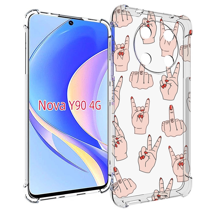 

Чехол MyPads разные-ручки для Huawei Nova Y90 (CTR-LX1) / Enjoy 50 Pro, Tocco