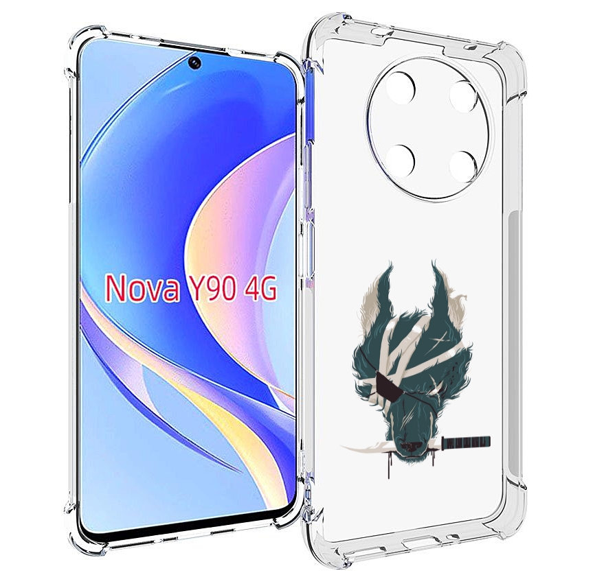 

Чехол MyPads волк-разбойник для Huawei Nova Y90 (CTR-LX1) / Enjoy 50 Pro, Tocco