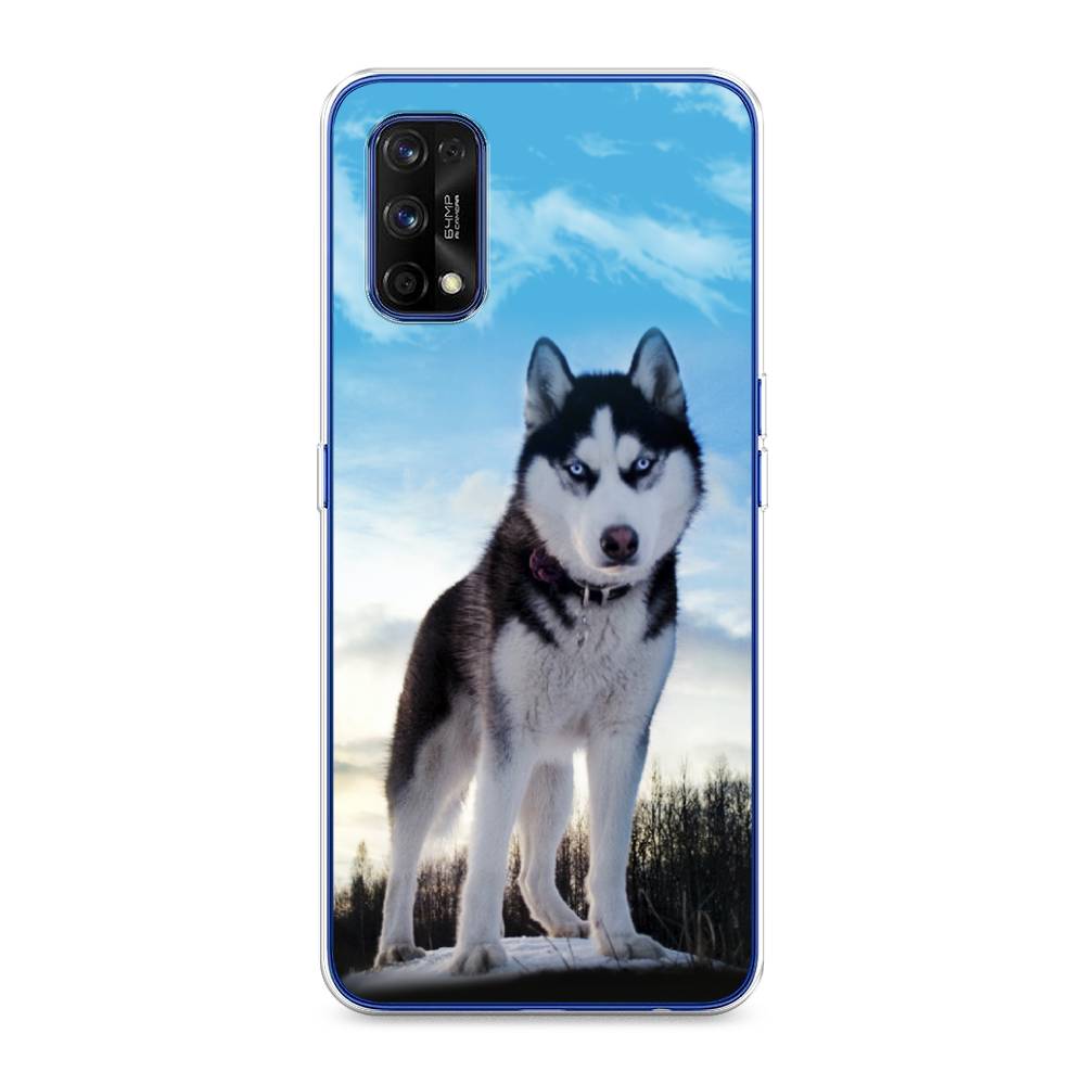 

Чехол Awog на Realme 7 Pro "Хаски 3", Разноцветный, 254050-2