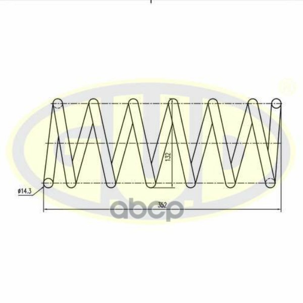 

Пружина Передн Frd Mondeo Iv 07-14 G.U.D арт.GCS227607
