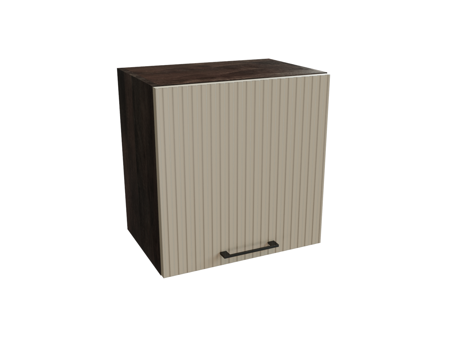 

Шкаф навесной антресоль SURA Сиэль Ян Атласный серый 45x31,8x46 арт.ММК-00015442