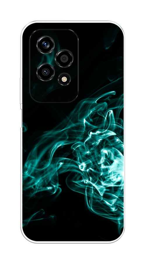 

Чехол на Honor 200 Lite "Дым", Бирюзовый;черный;голубой, 6124650-1