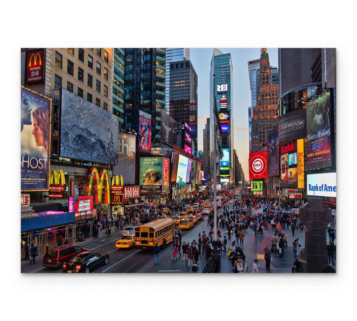 

Картина интерьерная на холсте Poly Print Art Таймс-сквер 50х70 см.