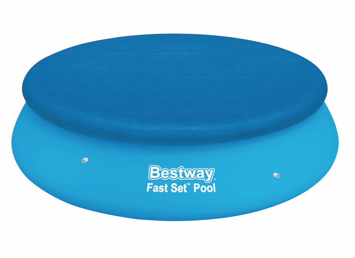 

Чехол для бассейна Bestway c надувным бортом Fast Set Pool круглый d 280 см 58032 BW, Синий
