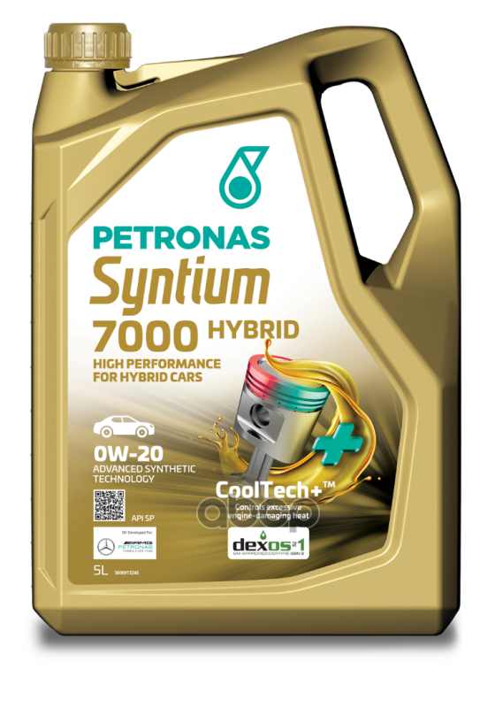 

Масло Моторное Petronas Syntium 7000 Hybrid 0W-20 5L