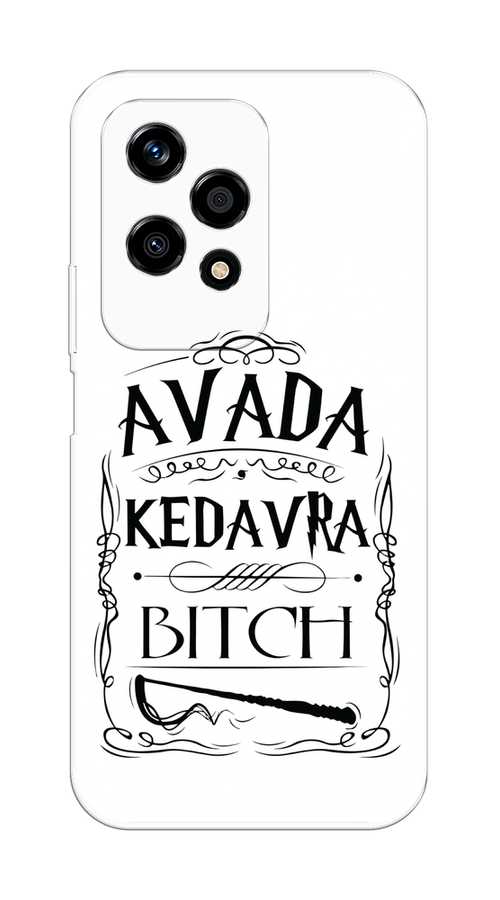 

Чехол на Honor 200 Lite "Avada kedavra bitch", Белый;серый;черный, 6124650-1