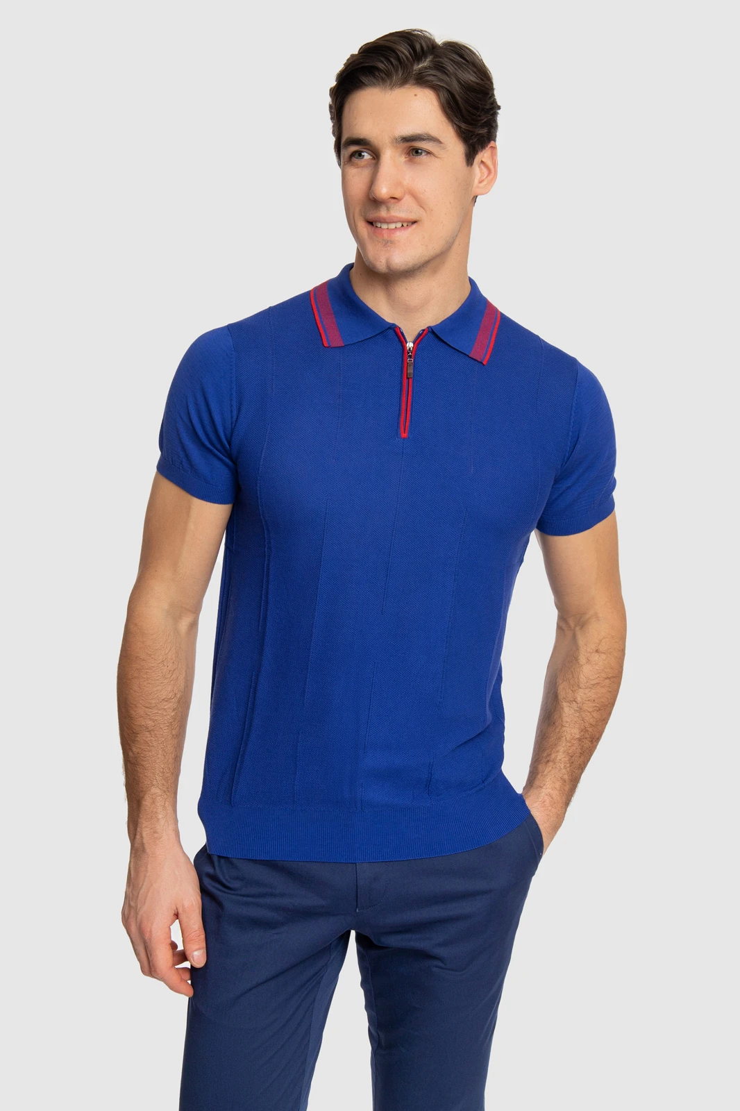 

Футболка мужская Kanzler PZBL10SS-T/92 синяя 2XL, PZBL10SS-T/92